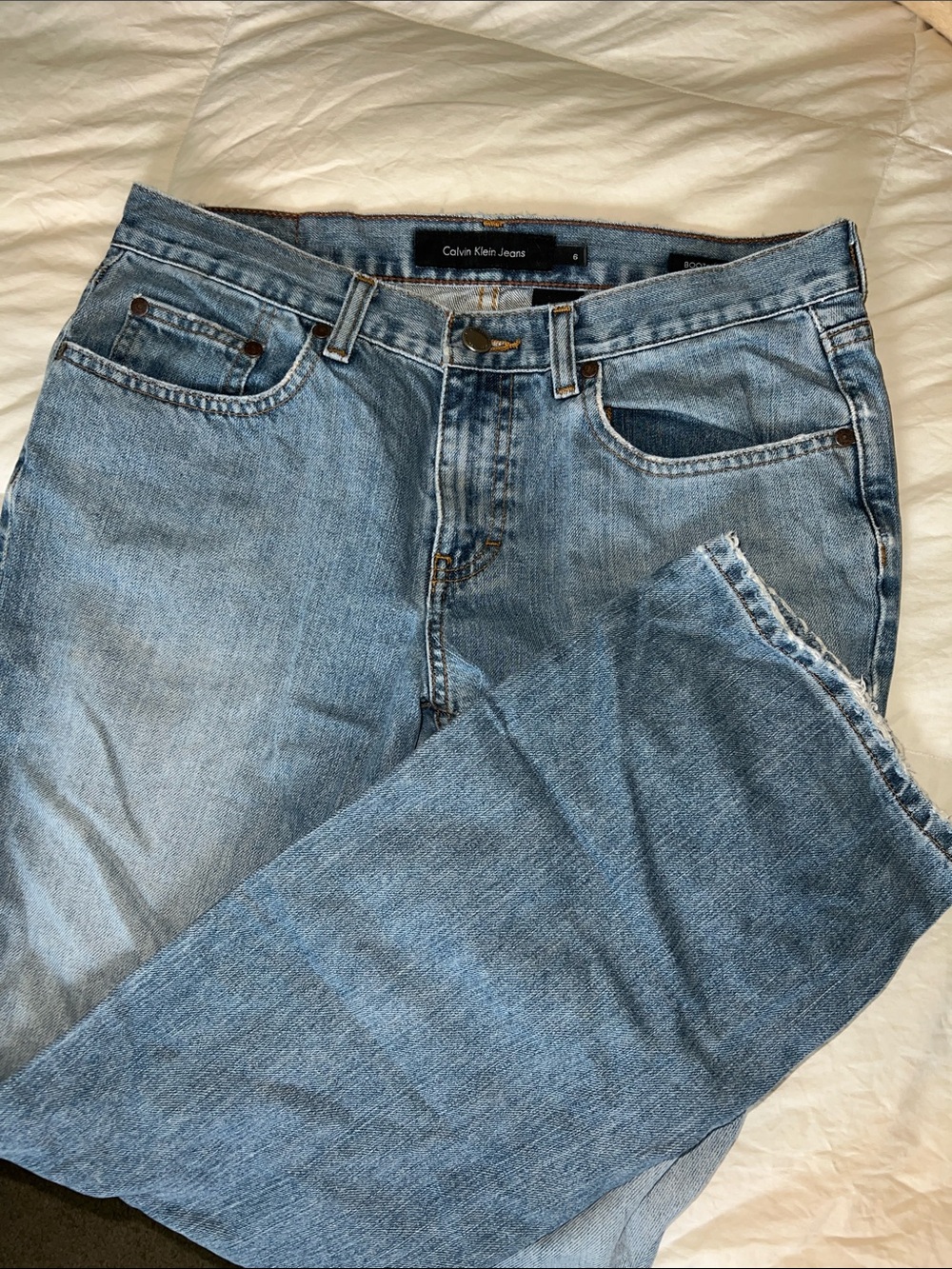 Calvin Klein Vintage Women’s Light Blue Bootcut Jeans